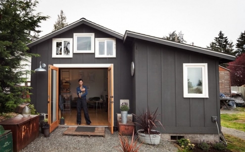 Mini House: una casa ricavata da un garage