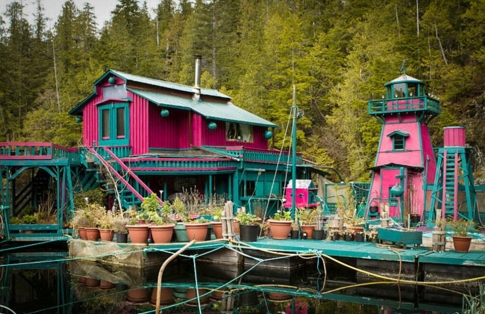 La casa galleggiante canadese