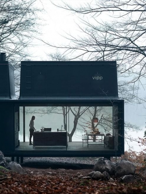 Shelter Vipp, la micro casa in mezzo al bosco